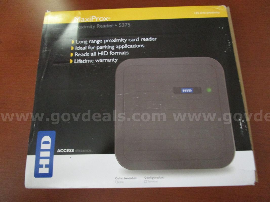 (1) Used Hid Maxiprox Card Reader, 5375