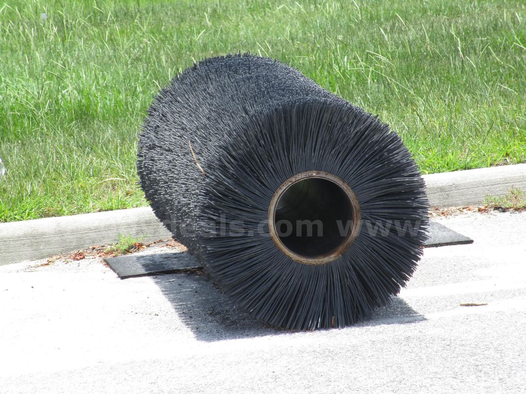 (1) Used, Black Street Sweeper Brush