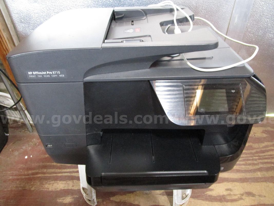 (1) Used Hp Officejet Pro 8710 Printer