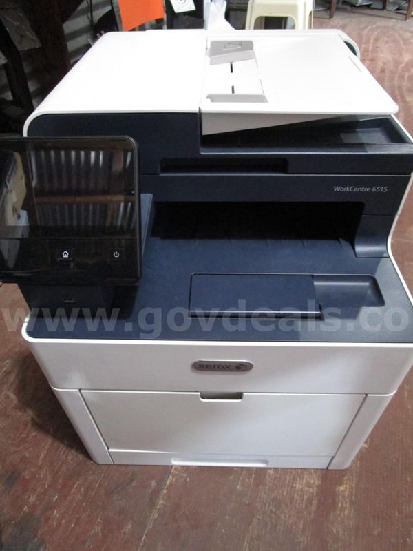 (1) USED XEROX WORKCENTRE 6515 PRINTER