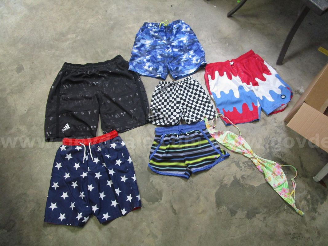 (7) Used Pieces Of Swimwear