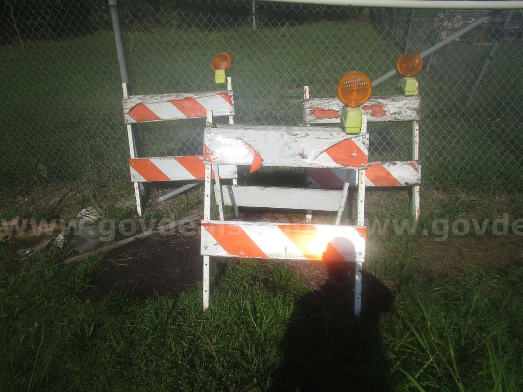 (3) Used Older Barricades