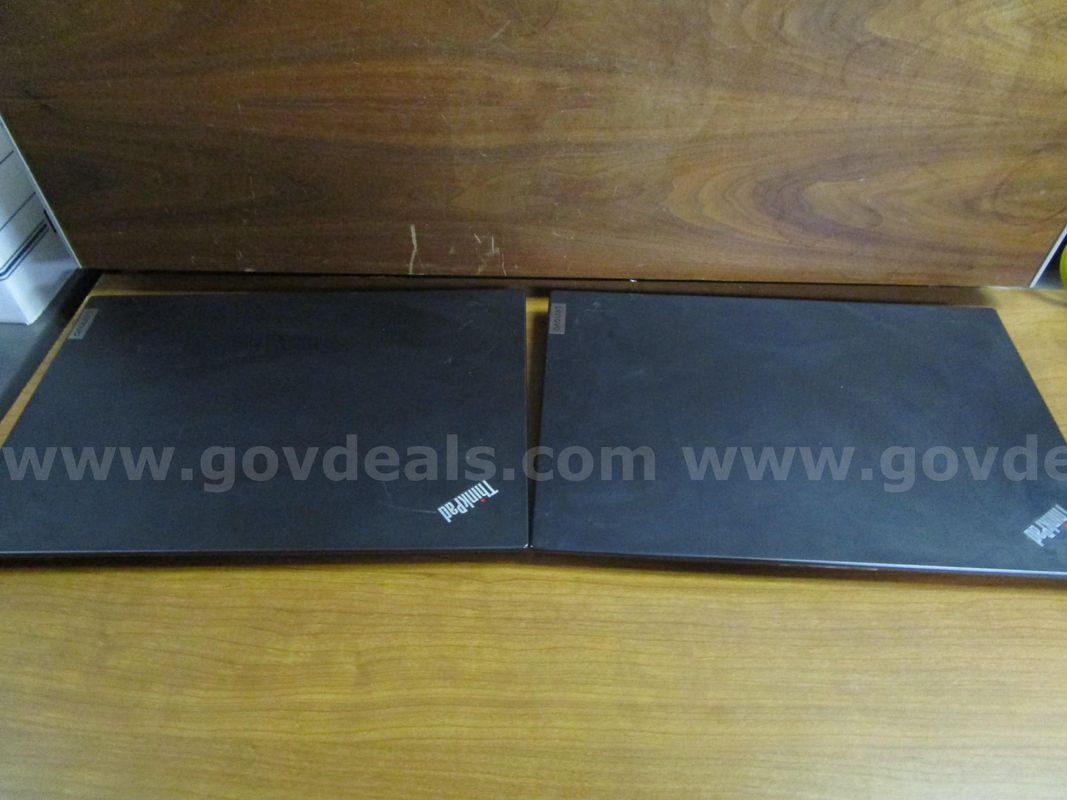 (2) USED LENOVO THINKPAD L15 LAPTOPS, i5 10TH GEN