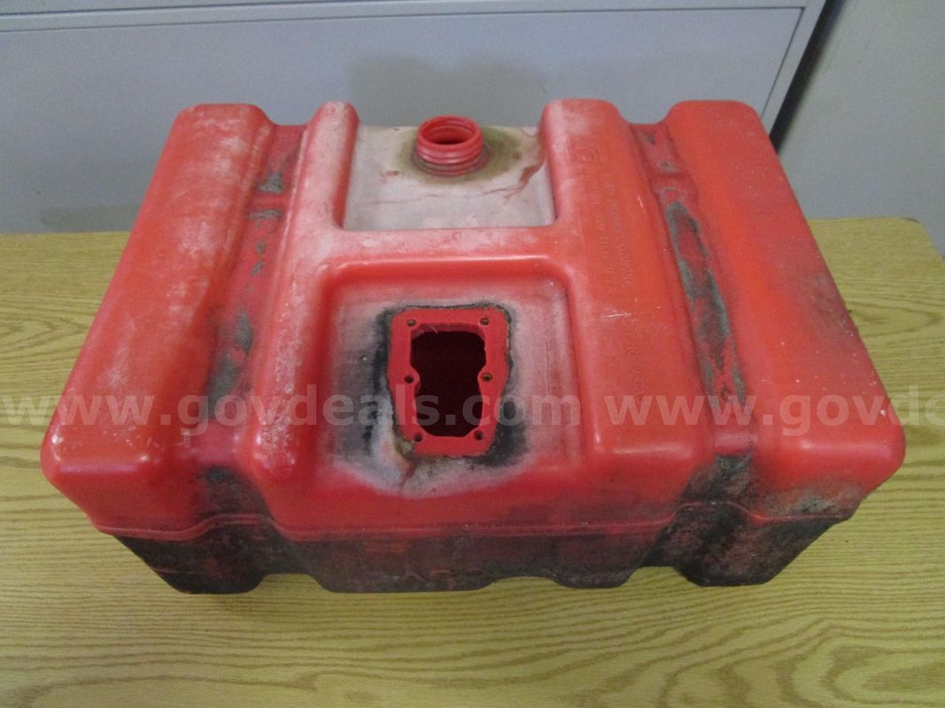 (1) Used Red Plastic Gas Can