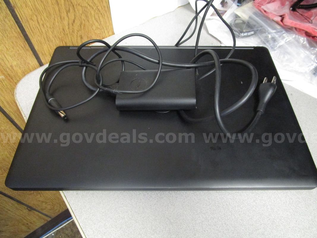 (1) USED DELL LATITUDE 5590 LAPTOP, i7vPro 8TH GEN; WITH CHARGER