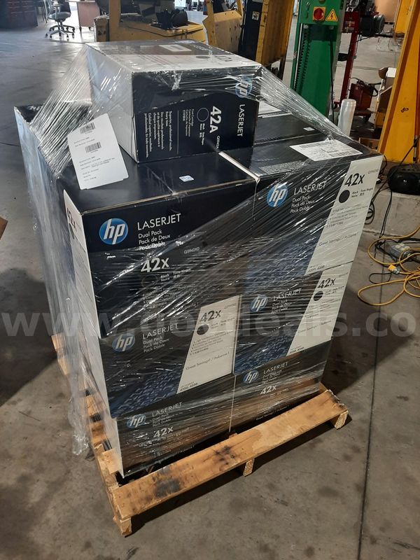 LOT OF PRINTER CARTRIDGES ON 1 PALLET