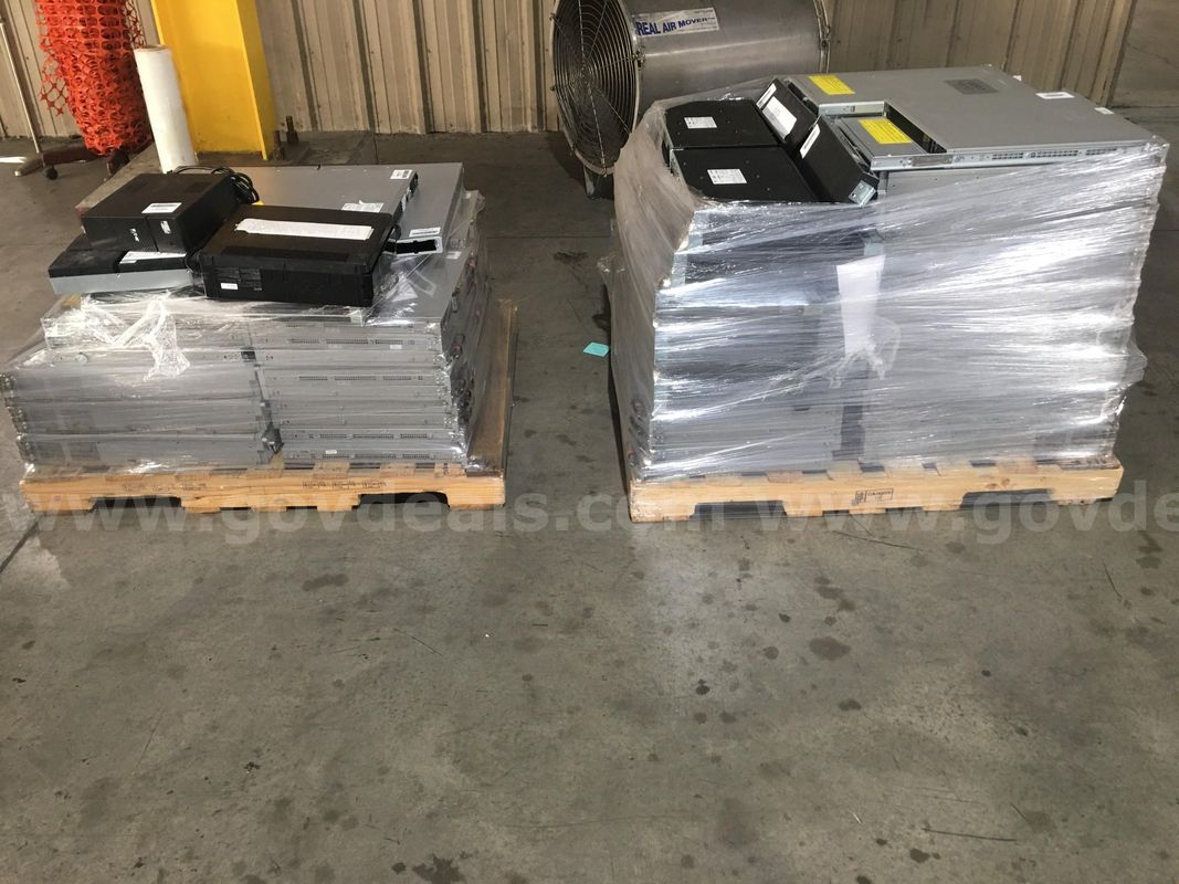 LOT OF SWITCHES AND OTHER ITEMS ON 2 PALLETS