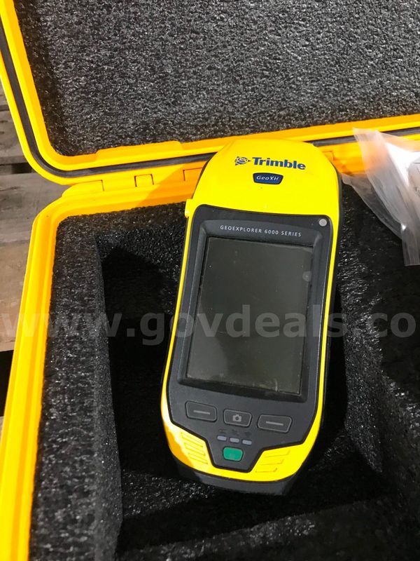 GPS TRIMBLE GEOHX HANDHELD SYSTEM WITH ANT POLE ON ONE PALLET.