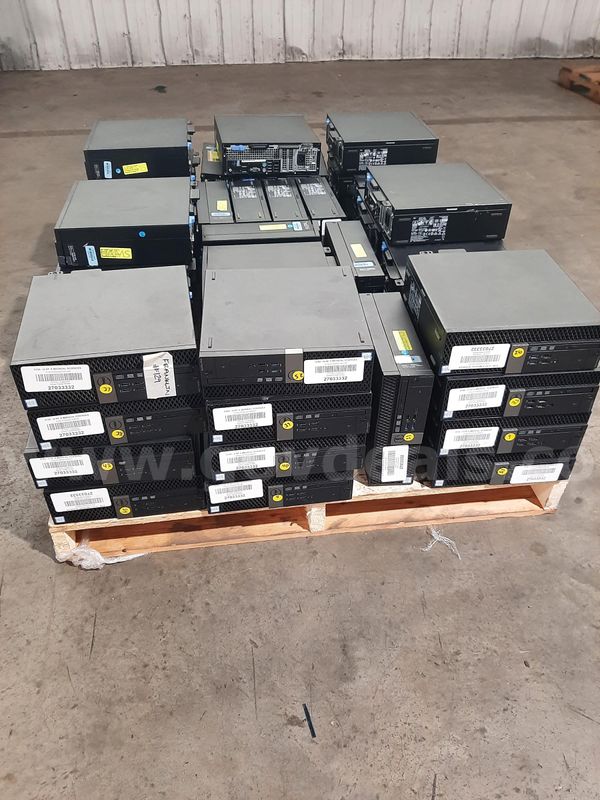 LOT OF COMPUTERS ON 1 PALLET