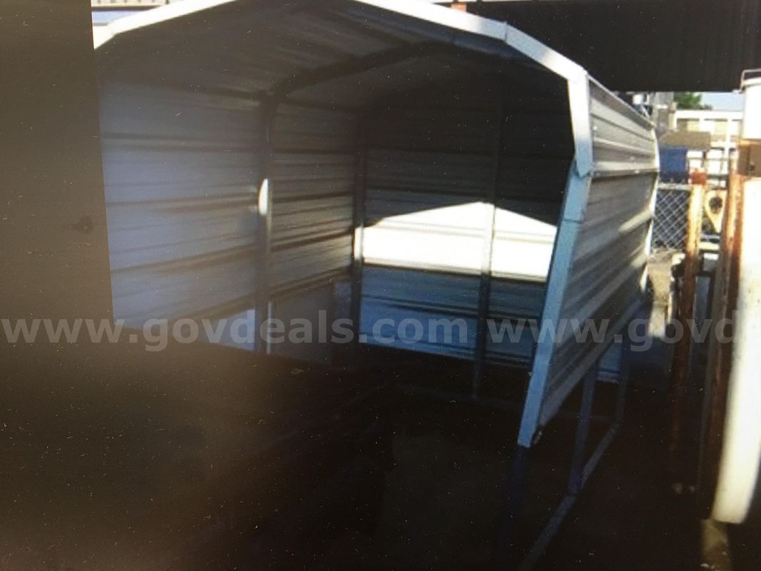 10x7 COVERED CARPORT