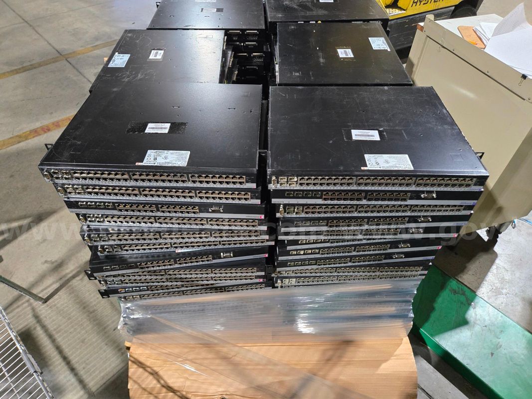 Lot Of Network Switches On 1 Pallet
