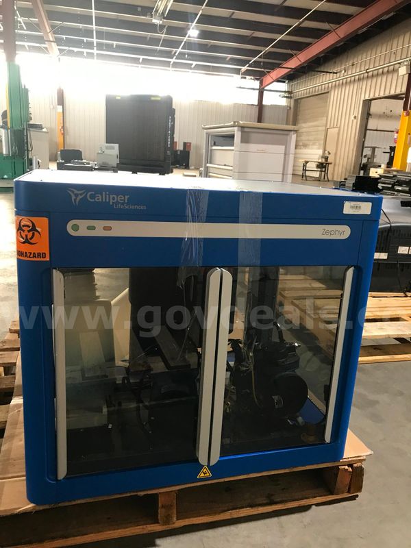 Caliper Life Sciences Workstation Spe #126600 And Vapor Zephyr On One Pallet.