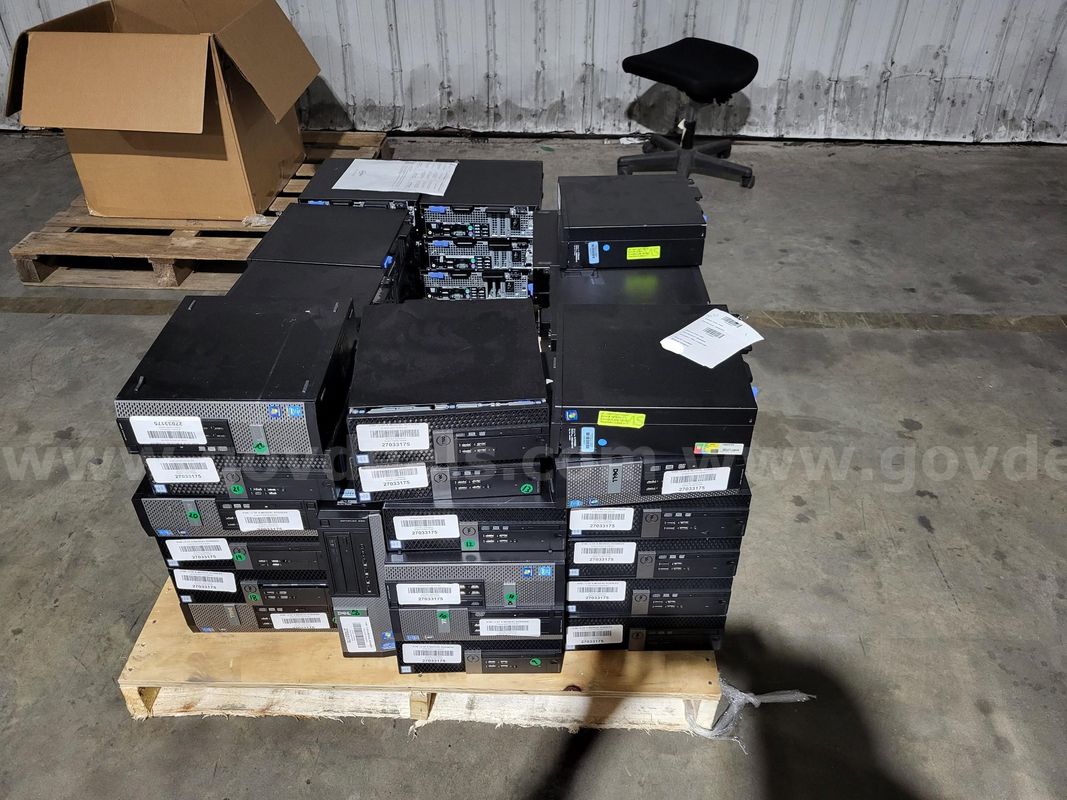 LOT OF COMPUTERS ON 1 PALLET
