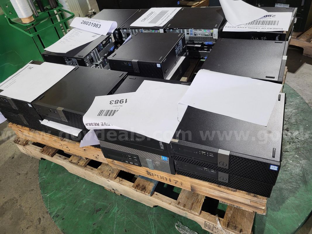 LOT OF COMPUTERS ON 1 PALLET