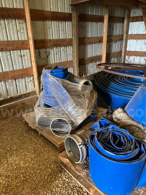 Layflat Hose with Camlock Couplings