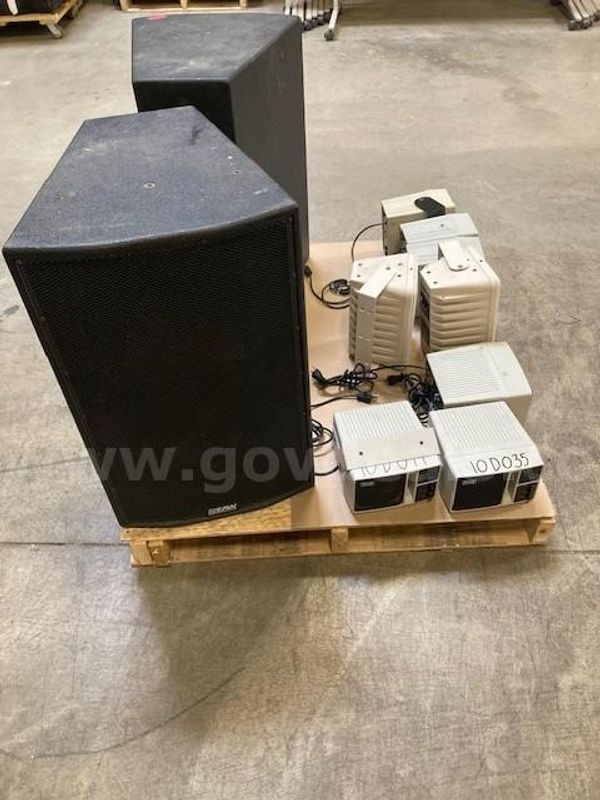Pallet of Speakers