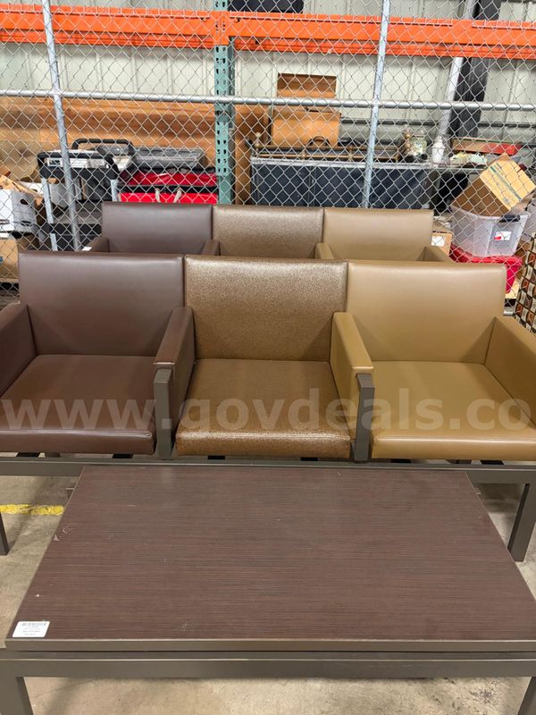 Set of Reception Chairs and Table