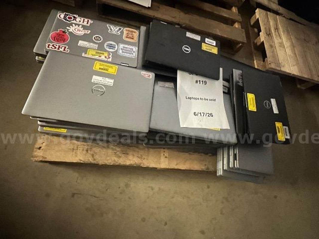 Dell Latitude and HP ProBook Laptop Computers Lot of 50 Untested