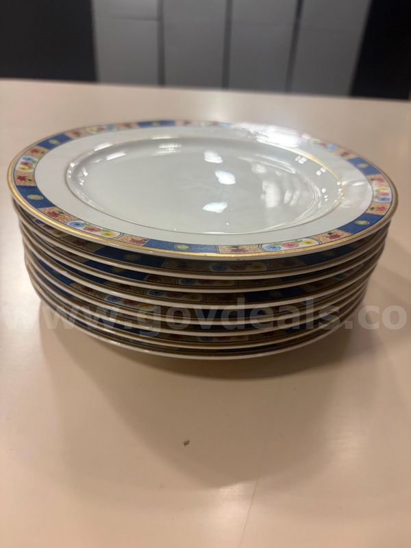 Warwick China Plates (8 total)
