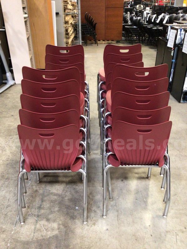 20 Stackable Chairs