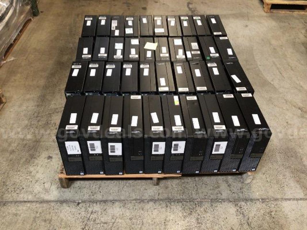 Lot of 40 Dell Desktop Computers
