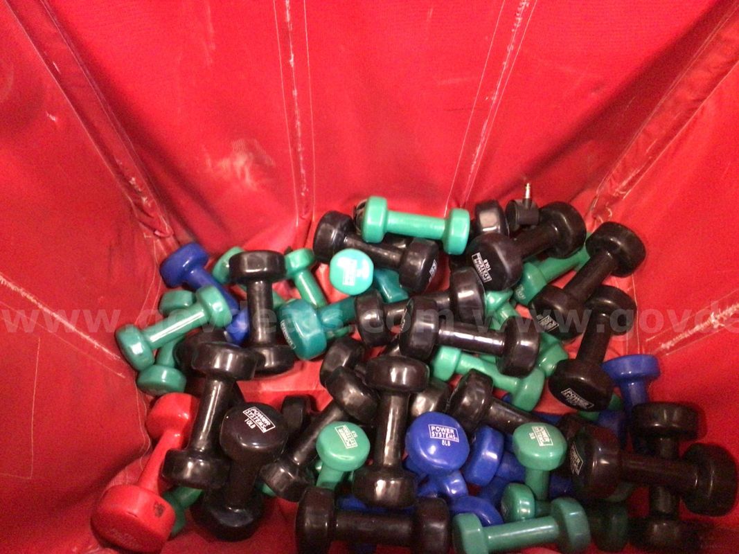Lot of Misc. Dumbbells