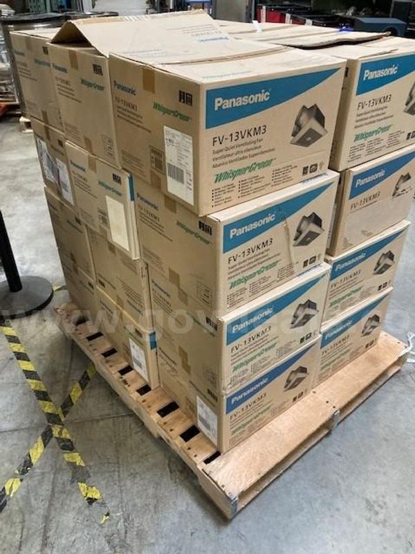 Lot of Twenty-Four (24) Exhaust Fans