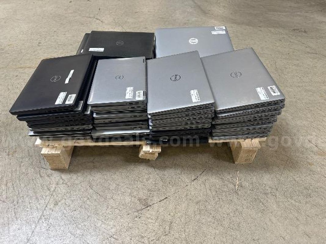 Lot of 50 Dell Laptop Computers