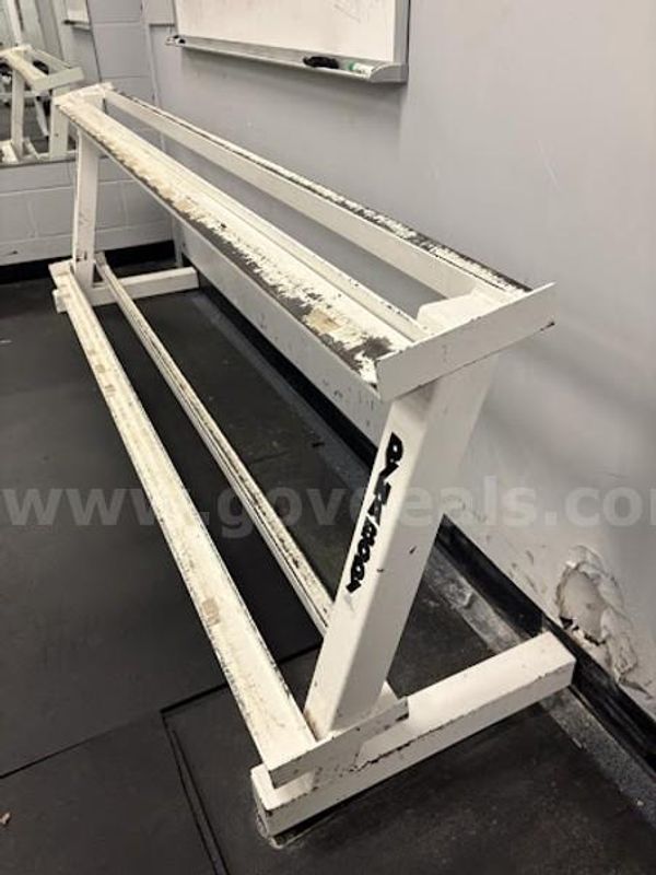 Lot 4 DynaBody 2-Tier Heavy-Duty Dumbbell Rack
