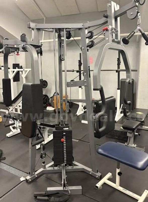 Lot 9 Body-Solid Multi-Station Cable Gym Machine