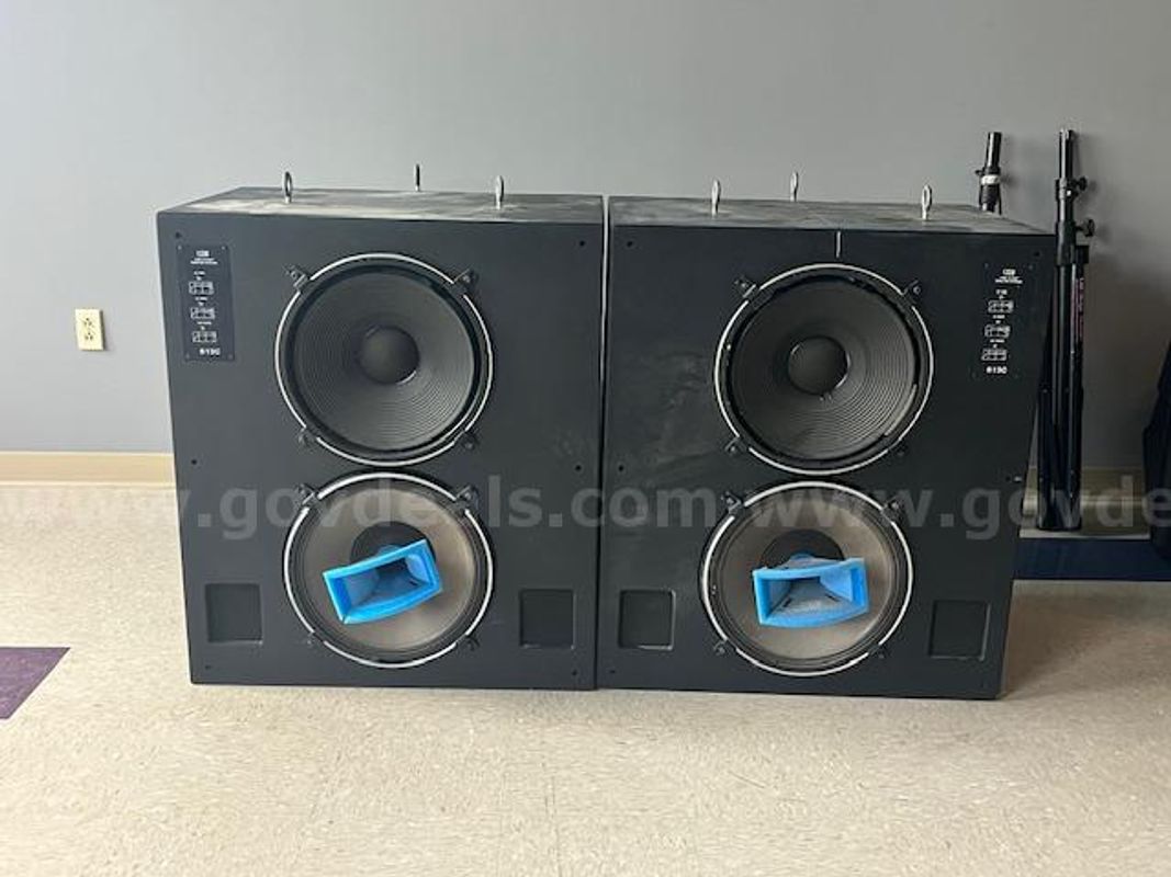 Urei 813 C’s Time-Align Studio Monitor Speakers