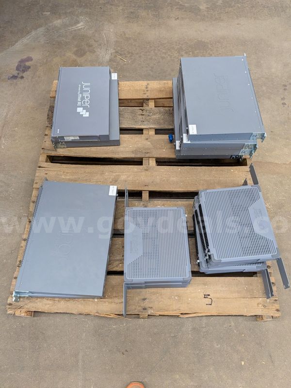 I Single Pallet Of Used Computer Related Surplus Marked N Single
