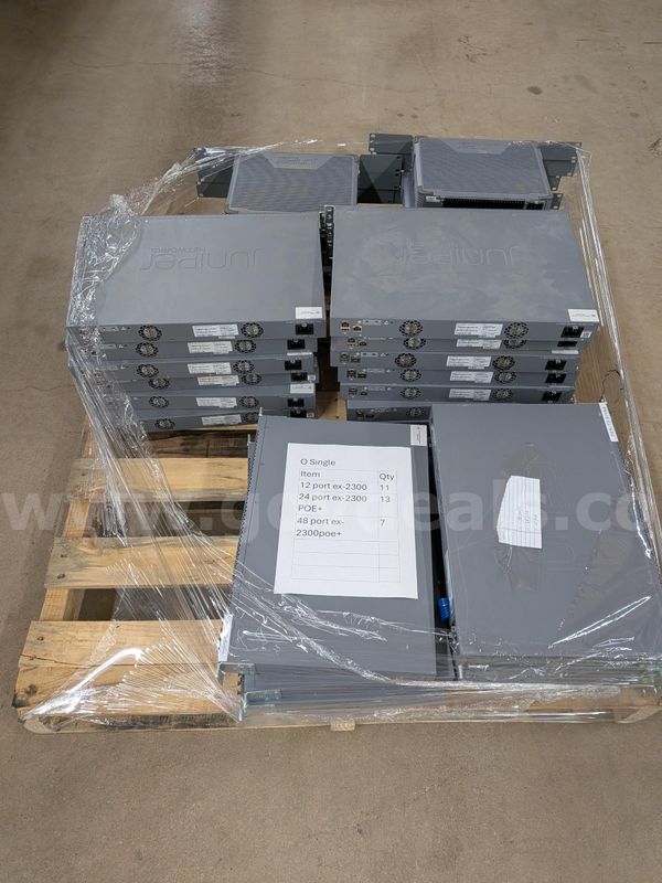 1 SINGLE PALLET SERVERS MARKED O