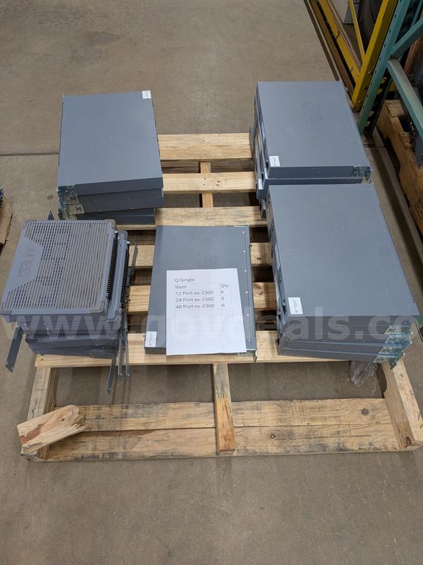 1 SINGLE PALLET SERVERS MARKED Q