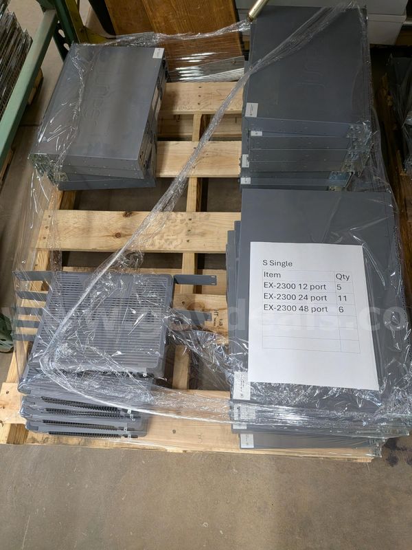 1 SINGLE PALLET USED SERVERS MARKED S
