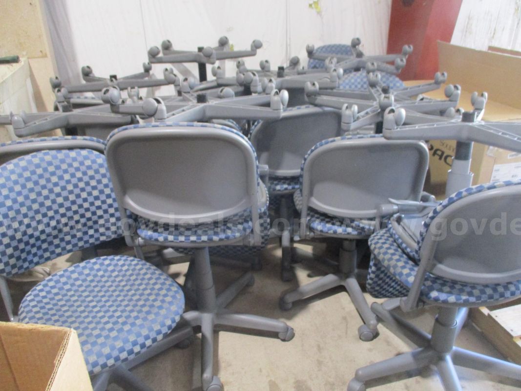 Chairs on Wheels - Lot of 20