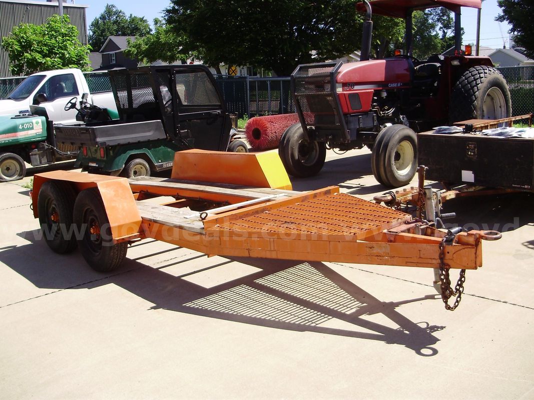 1989 JD Wilson Flatbed Trailer (Unit #1-T248)