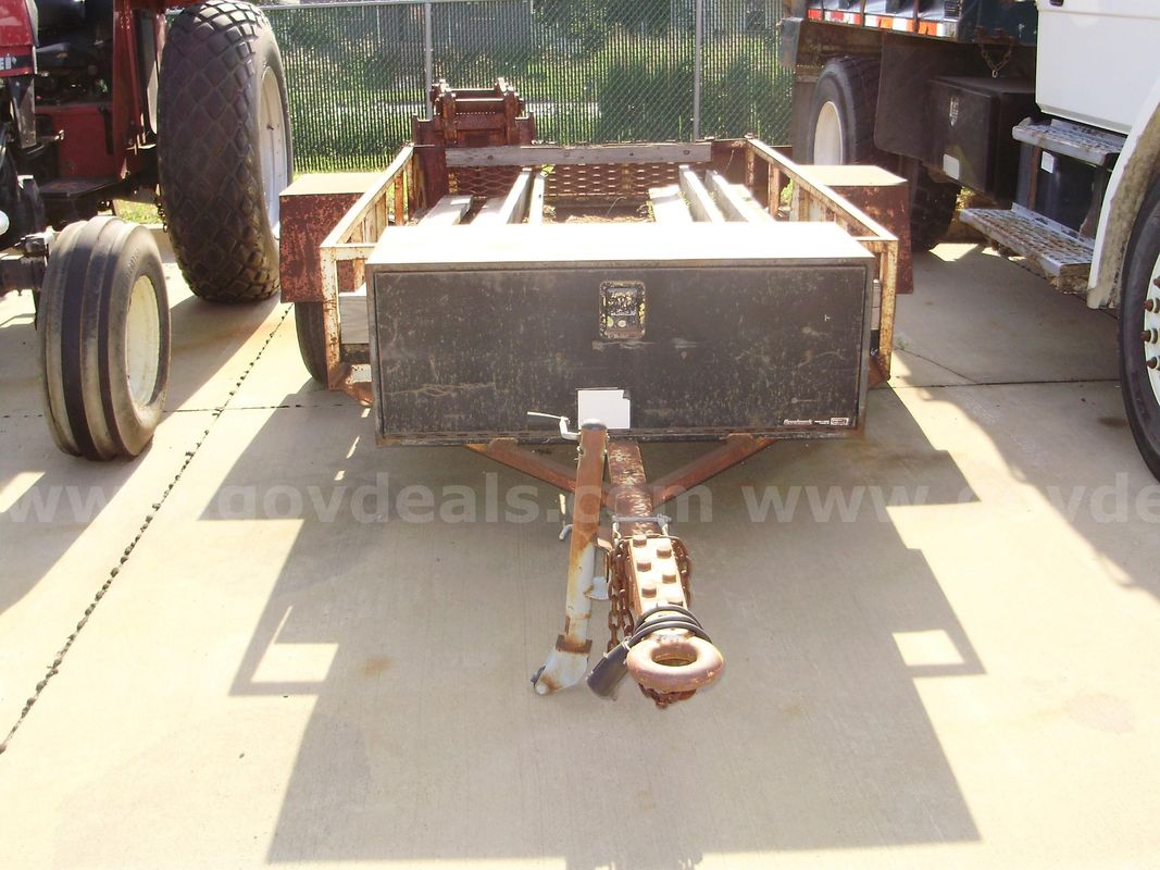 Homemade 8 Ft. Flatbed Trailer