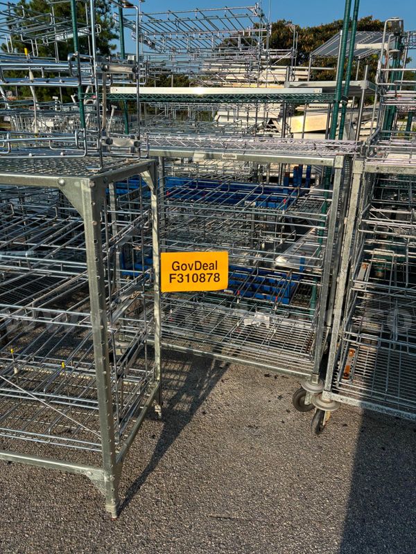 9 can racks different size sold as is