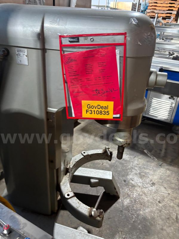 60 GALLON MIXER SOLD AS IS, bowl not included