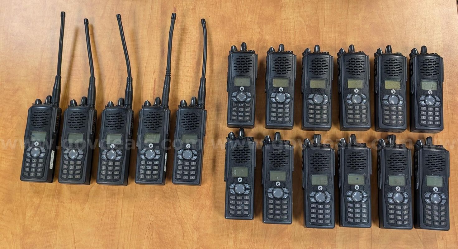 EF Johnson VP900-P25 Phase 1 Radios