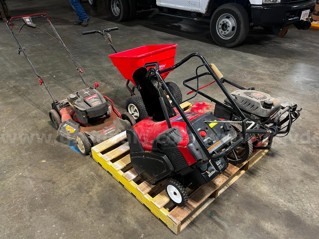 Lot of Various Lawn and Snow Removal Tools