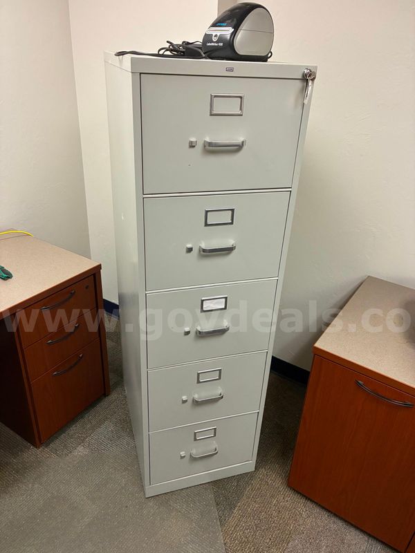 Tall 5 drawer File Cabinet