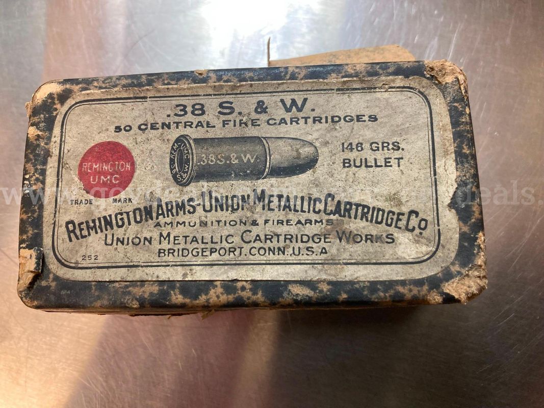 Remington Arms-Union Metallic Cartridge Co. ammo carton (c. 1910s)