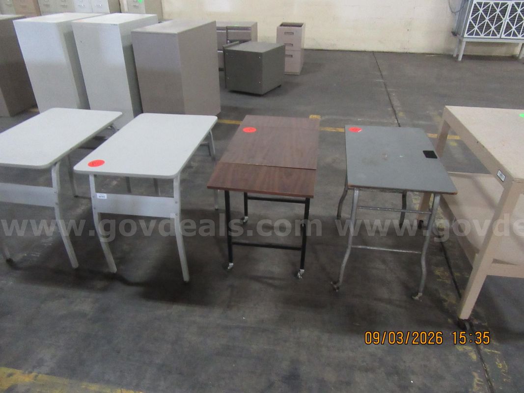 Lot of 5 Misc. Tables
