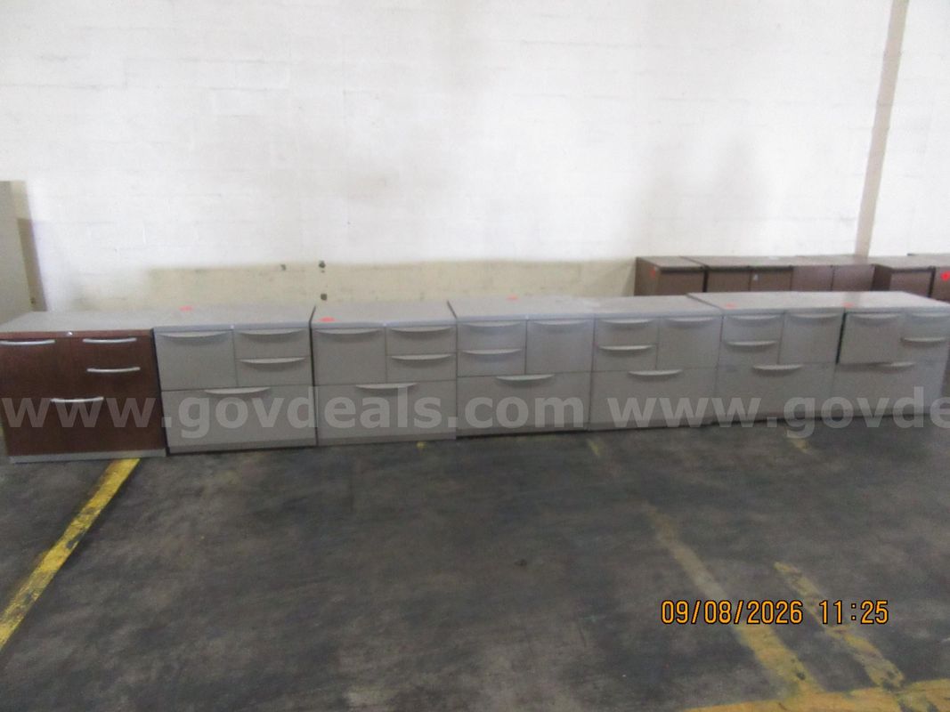 Lot of 7 Various Storage Cabinets