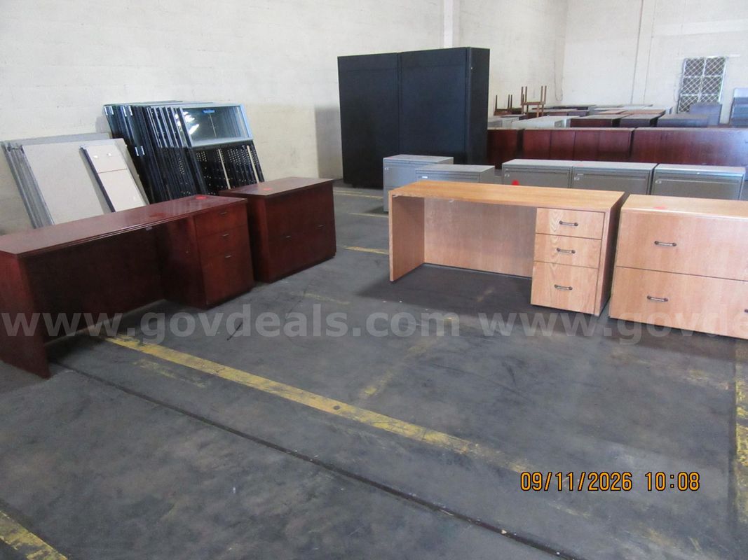 Lot of 2 Misc. Office Workstation Unit