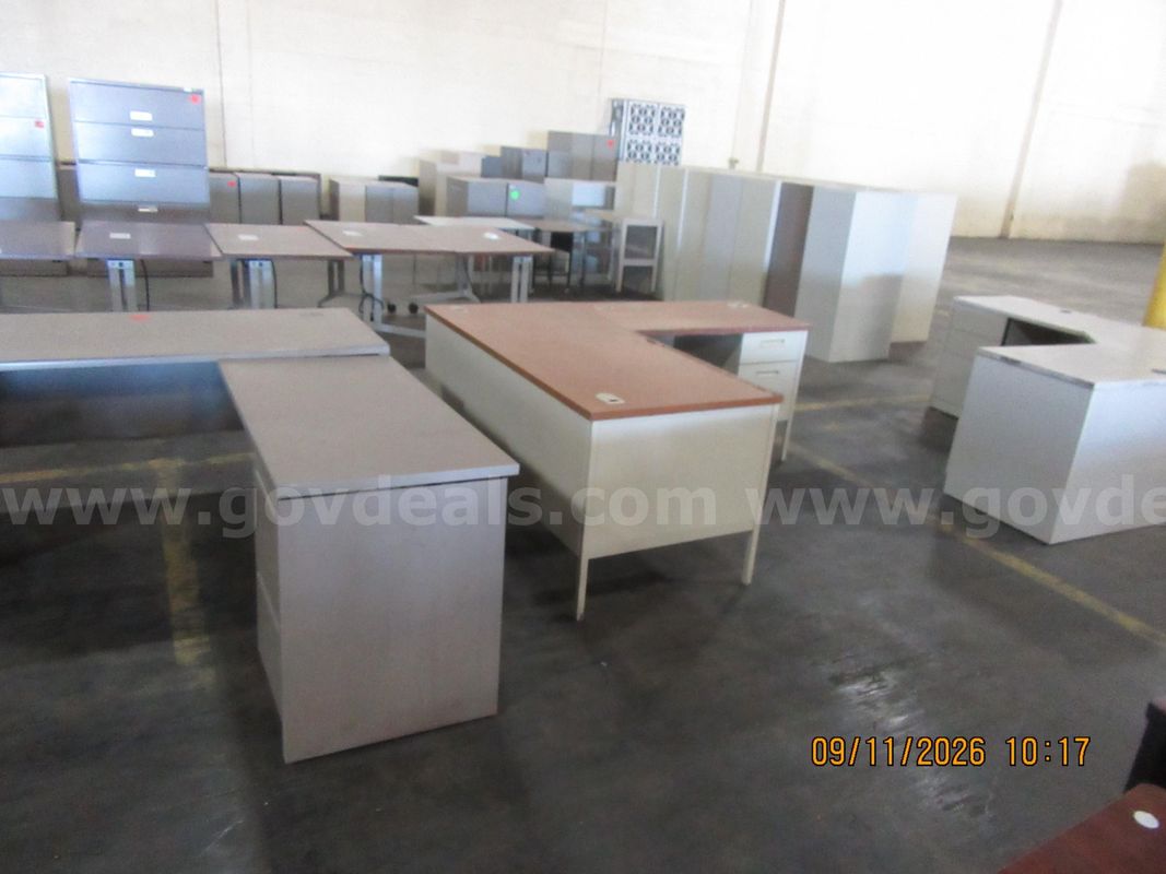 Lot of 3 Misc. Office Workstation Unit