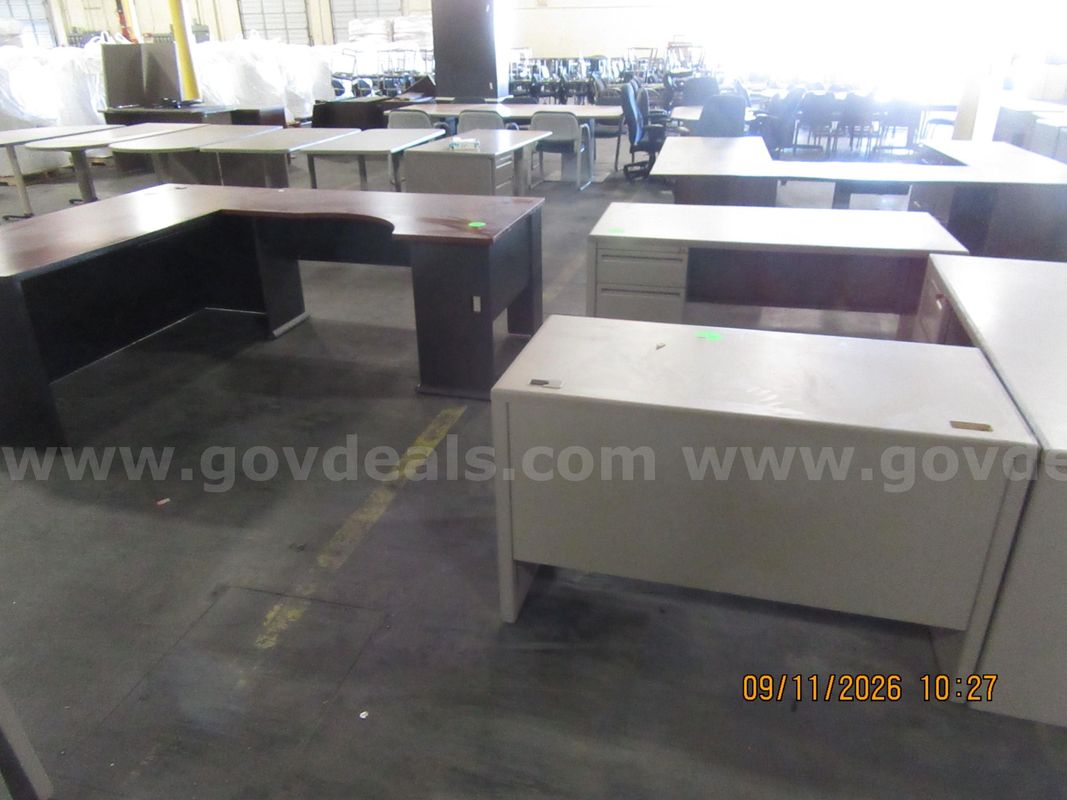Lot of 2 Misc. Office Workstation Unit
