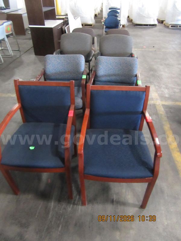 Lot of 8 Various Chairs